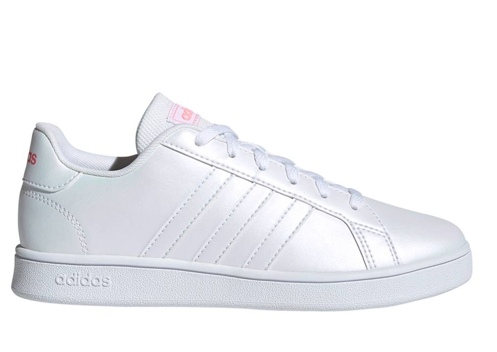 Scarpe bambina bimba Adidas GZ5258 sneakers sportive ginnastica scuola bian