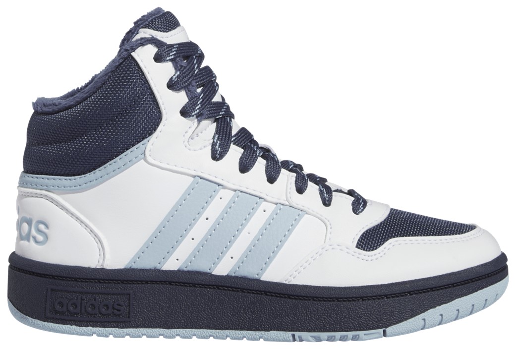 Scarpe da bambino Adidas IF7737 sneakers alte sportive comode ginnastica bi