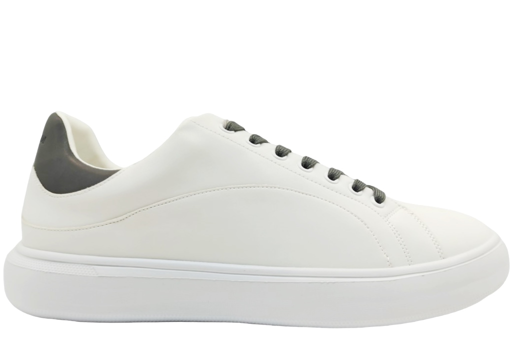 Scarpe da uomo Trussardi 77A00537 sneakers platform casual comode basse bia