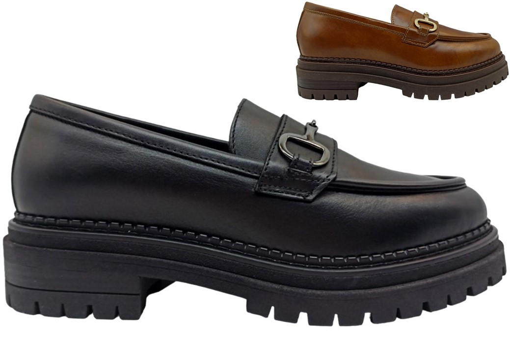 Scarpe donna Nero Giardini I217715D mocassini casual comodi alla moda pelle