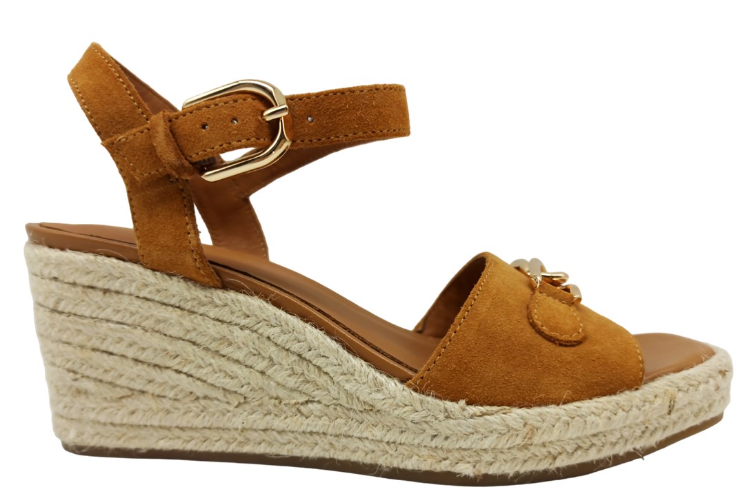 Sandali da per donna con zeppa media e plateau Geox D45UYC scarpe casual pe